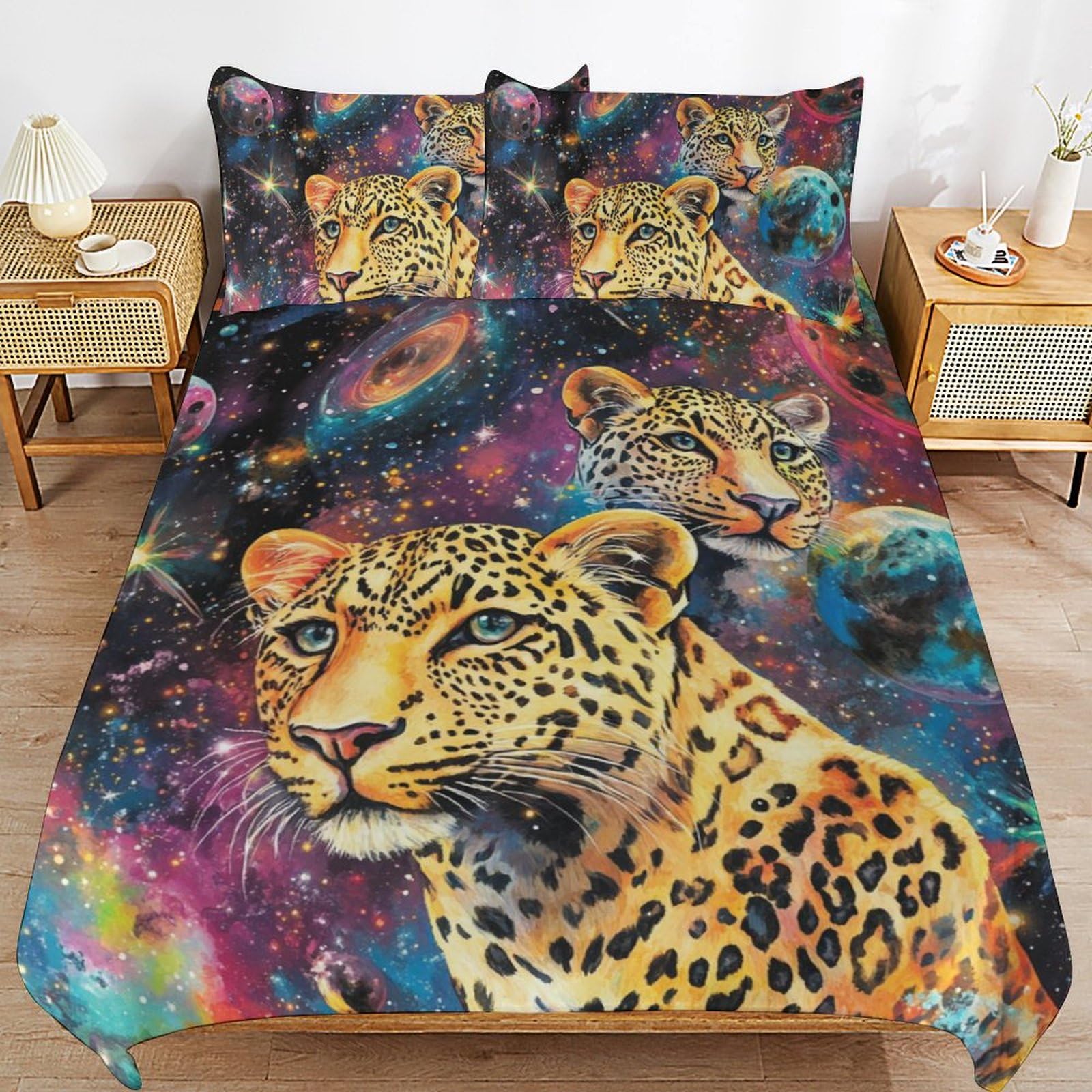 Parure de lit 200 x 200 cm douce avec fermeture éclair pour lit enfant fini les couettes qui glissent