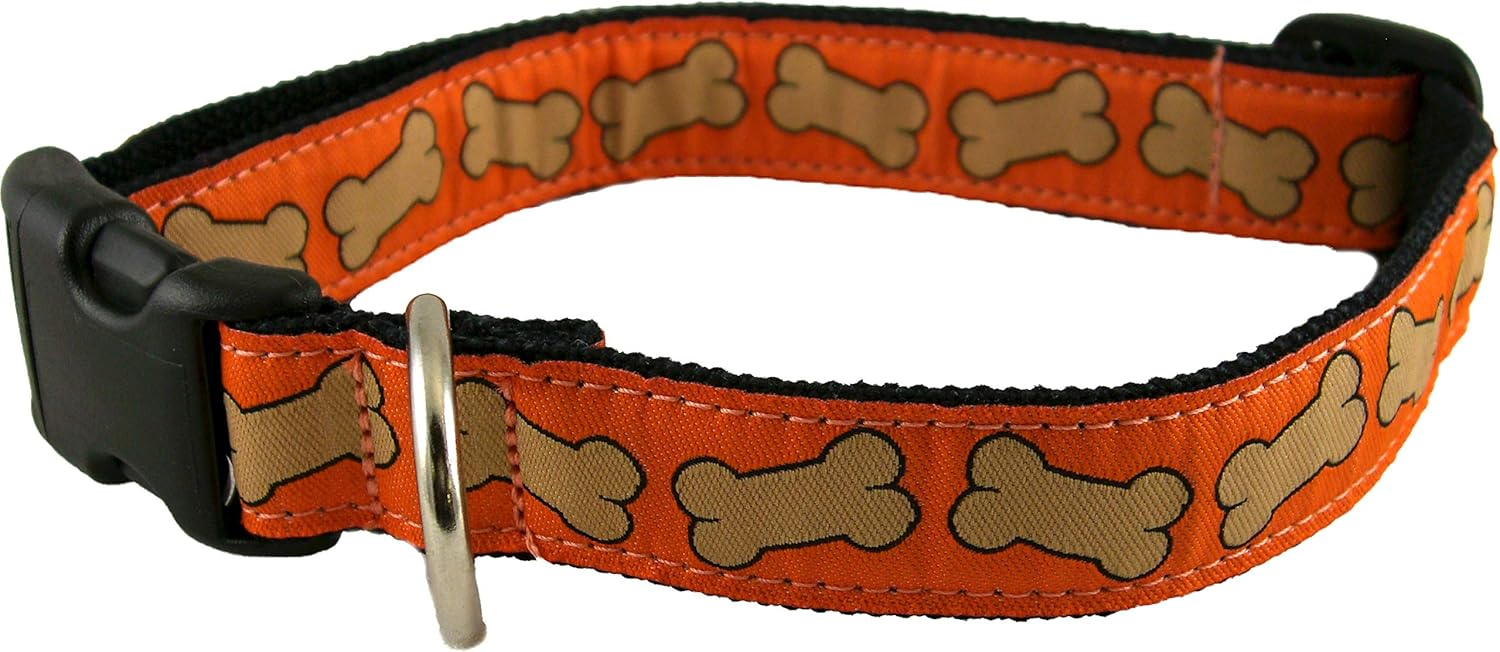 Best Friends Hemp Canvas Dog Collars (1" Extra Large, Red)