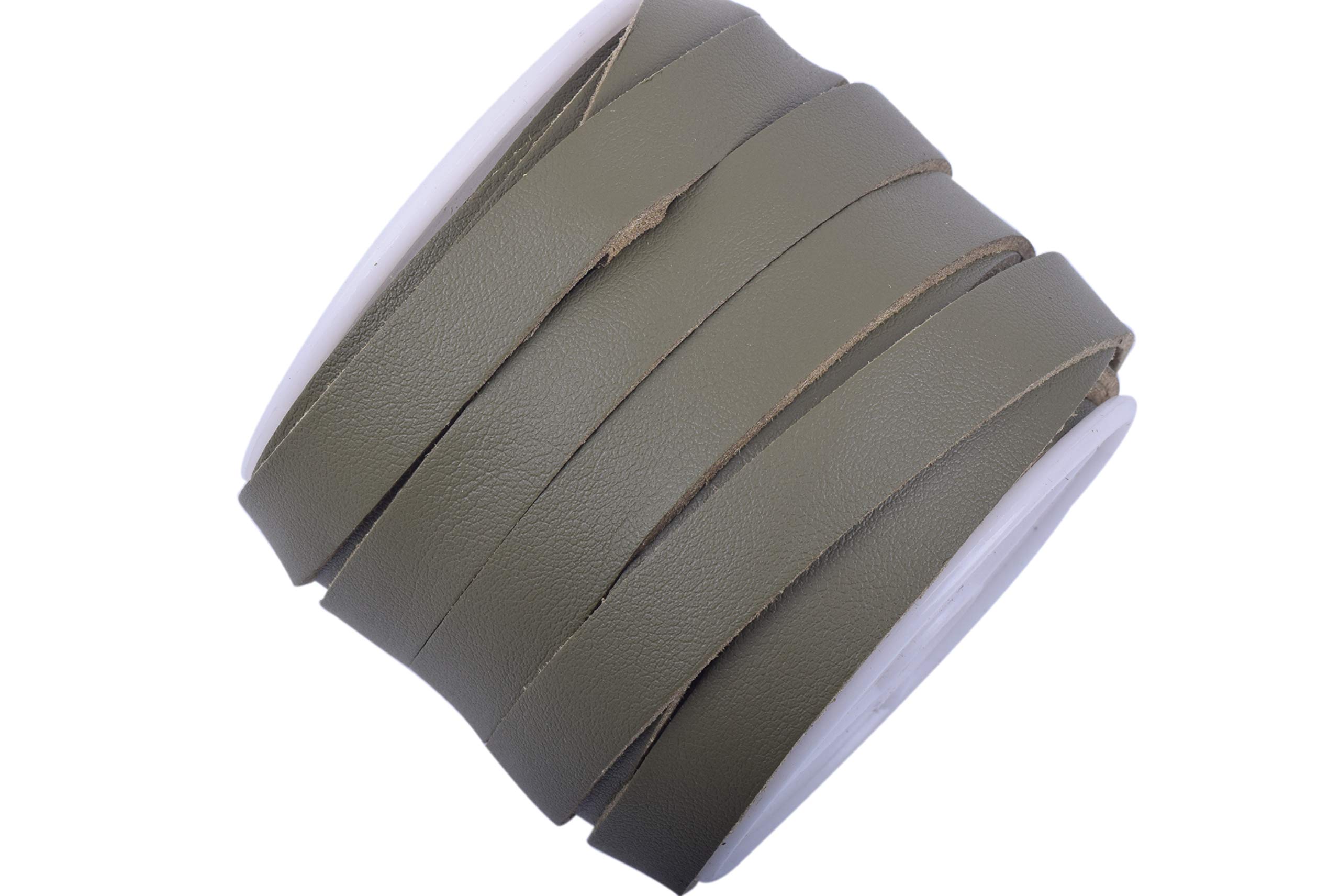 KONMAY Faux Suede Leather Cord - 10 Yards 10.0x1.5mm Black Micro Fiber For Jewelry Making