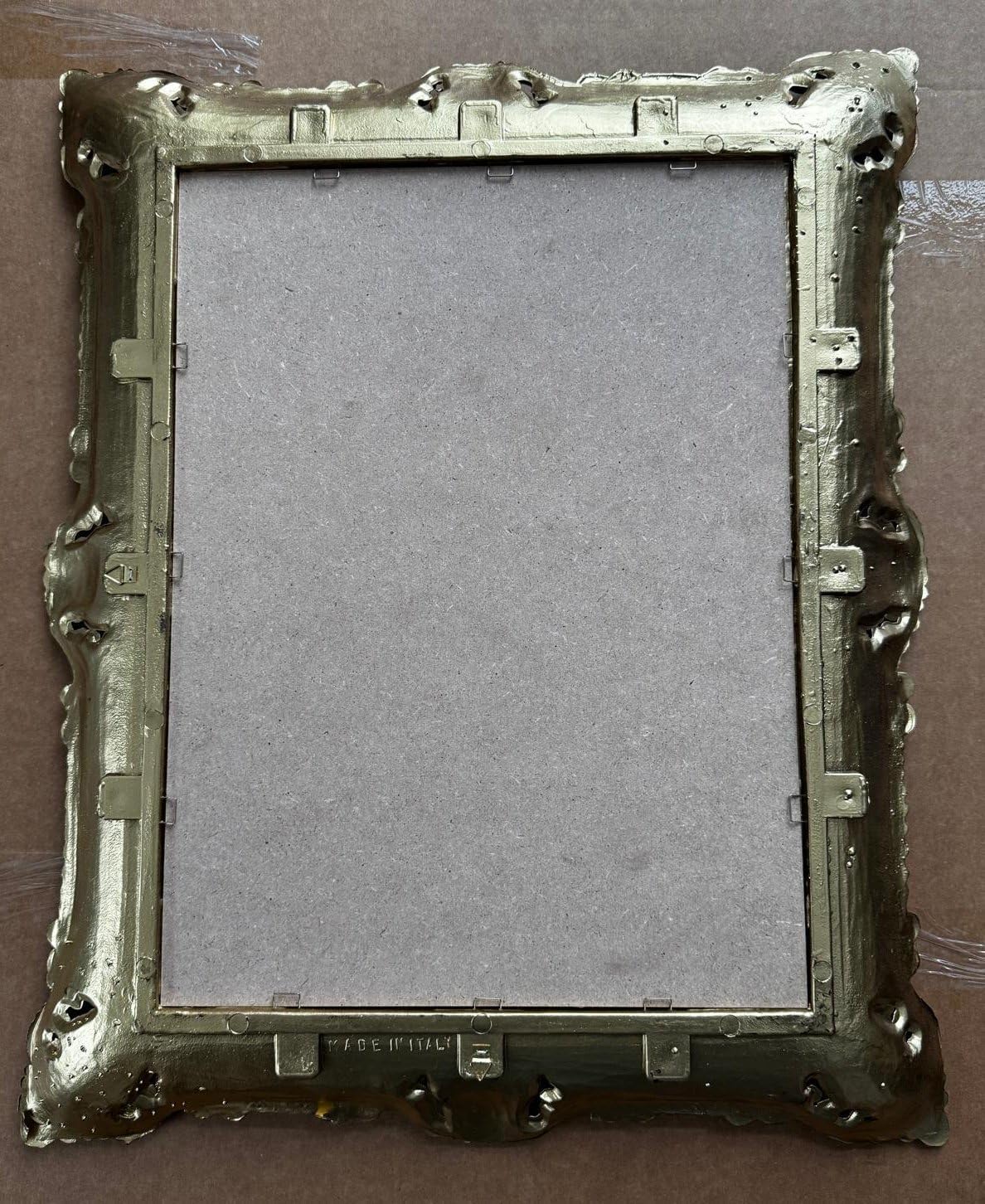 Cadre photo BAROQUE avec verre 56x46 cm RECTANGUIER REPRO Images pour 30x40 cm ou 40x30 cm BAROQUE ANTIQUE (Or) 50TR