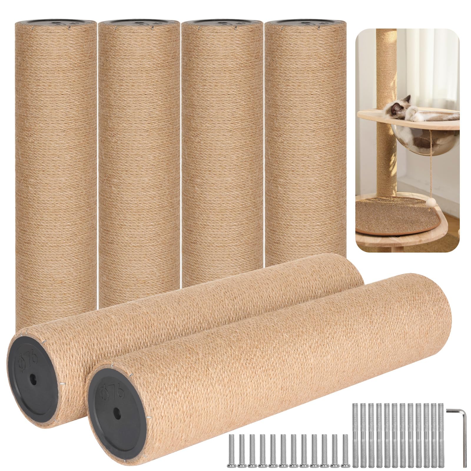 6 Pack Cat Scratching Post Replacement