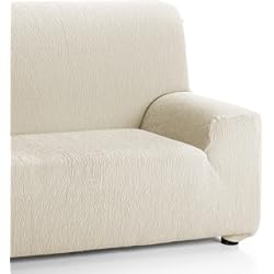 Martina Home Emilia, Funda Elástica para Sofá de 1 Plaza, Marfil, de 70 a 110 cm de ancho