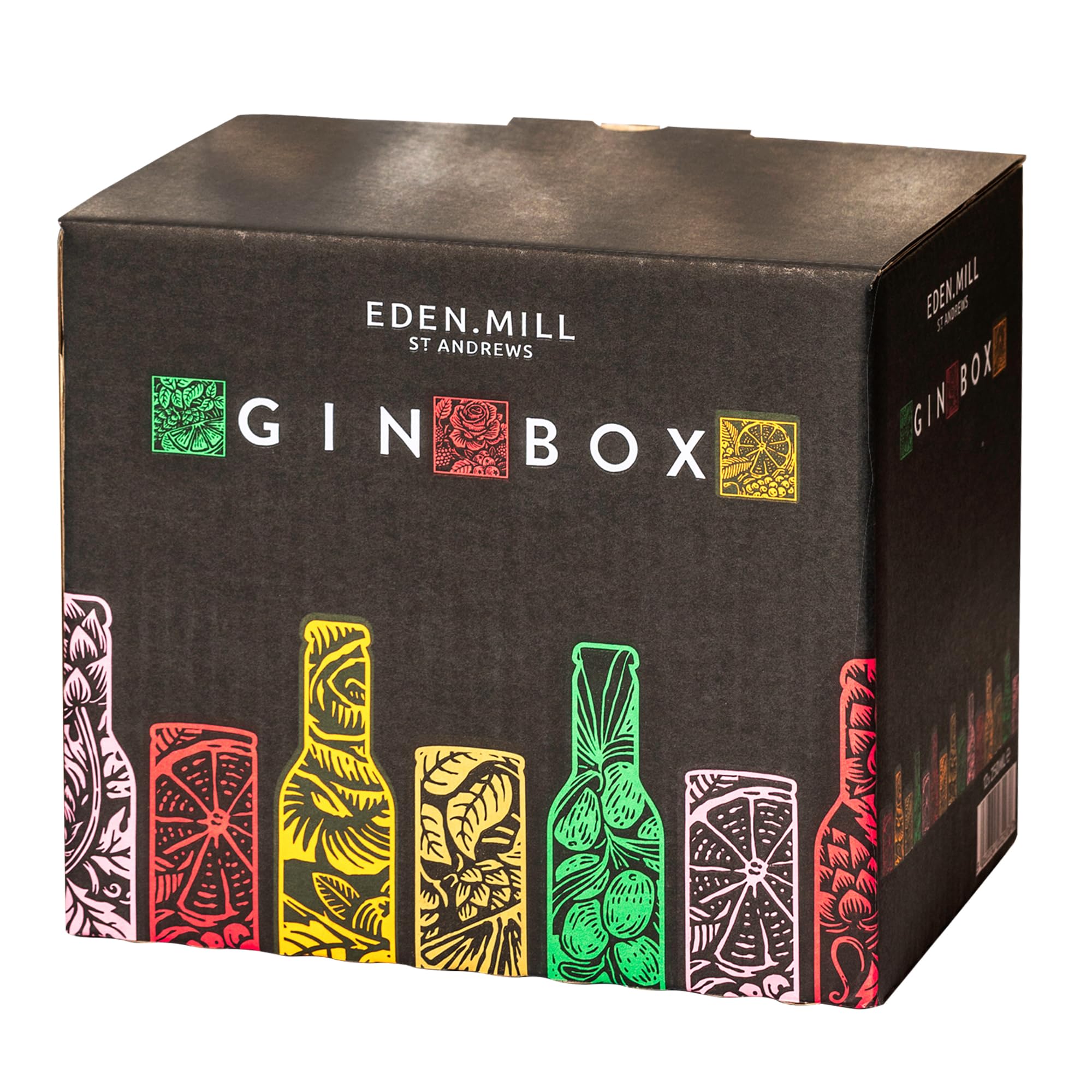Eden Mill - The Gin Box - Ready-to-Drink Pre-Mixed Cocktails - 12 x 250ml Variety Pack