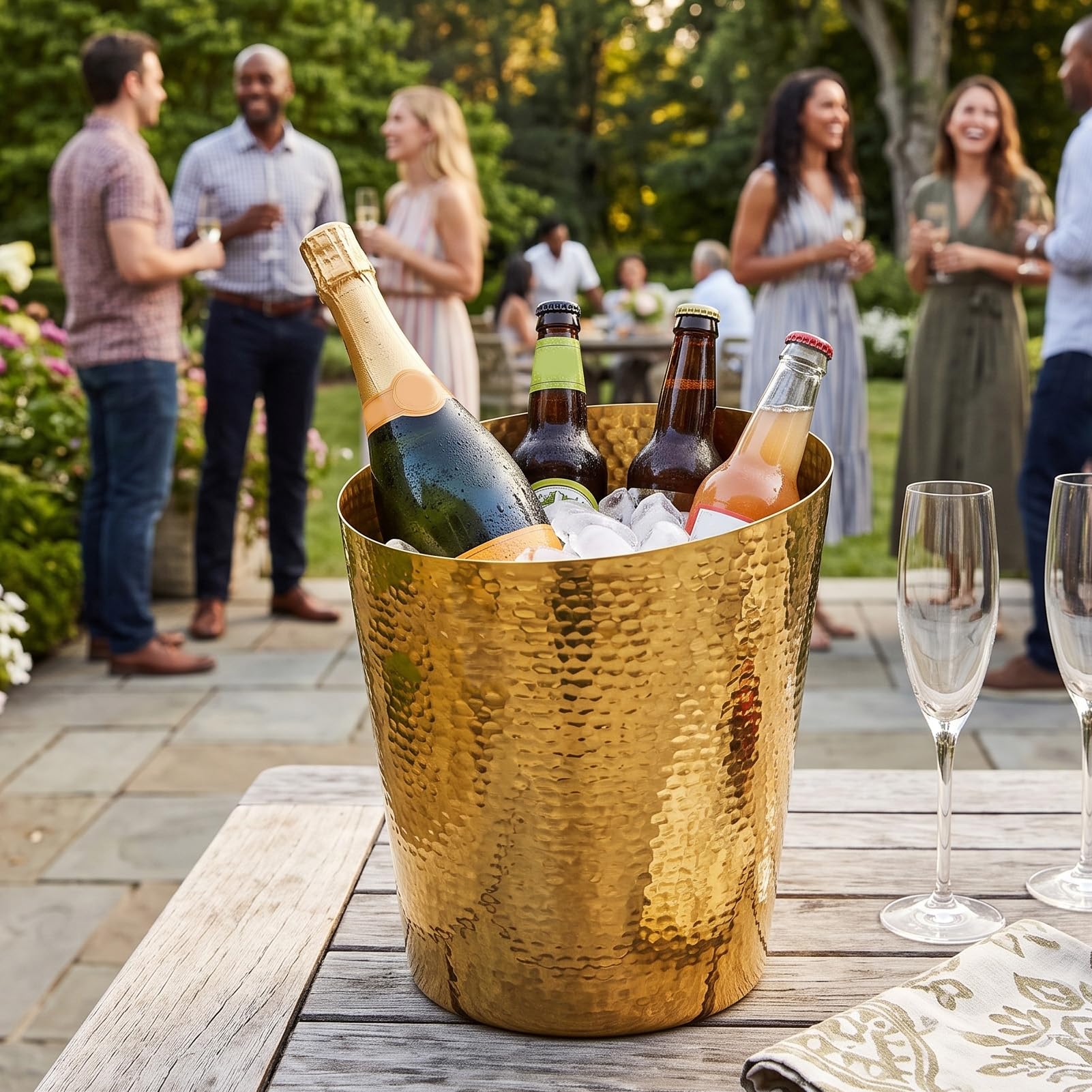 Naroote Seau à Champagne Inox 5L (GOLD)