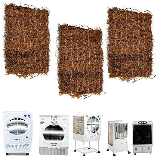 SAI PRASEEDA Air Cooler Natural Grass_Cooling Pads 18 X 28 Inches_Set