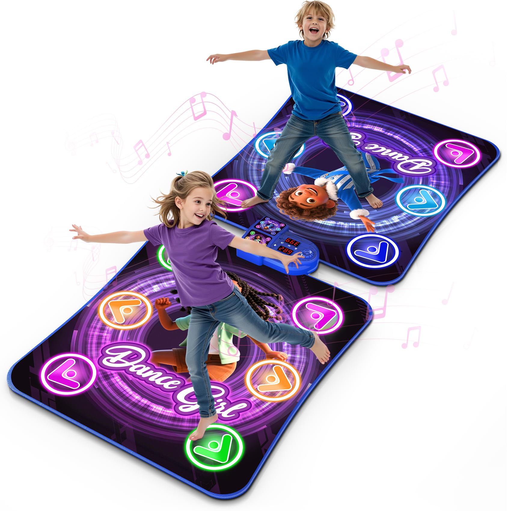 ANNKIE Kids Double Player Dance Mat