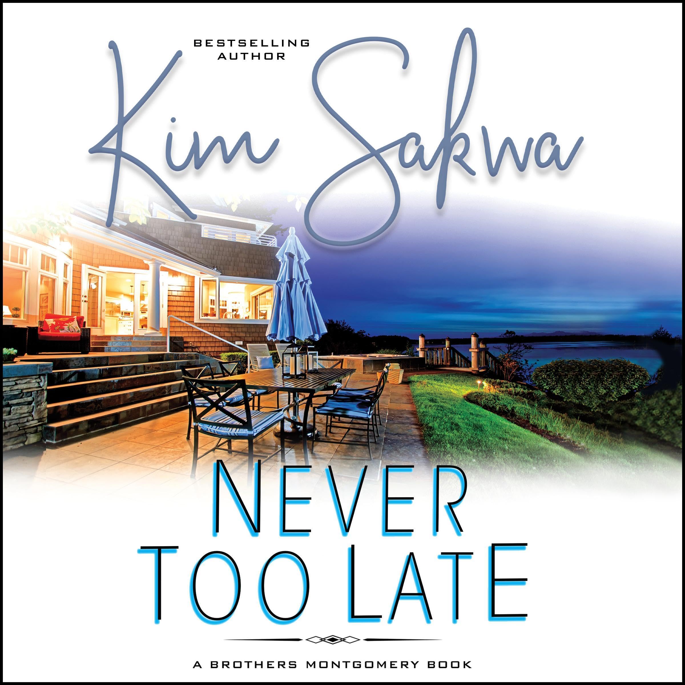 Cover art for Never Too Late