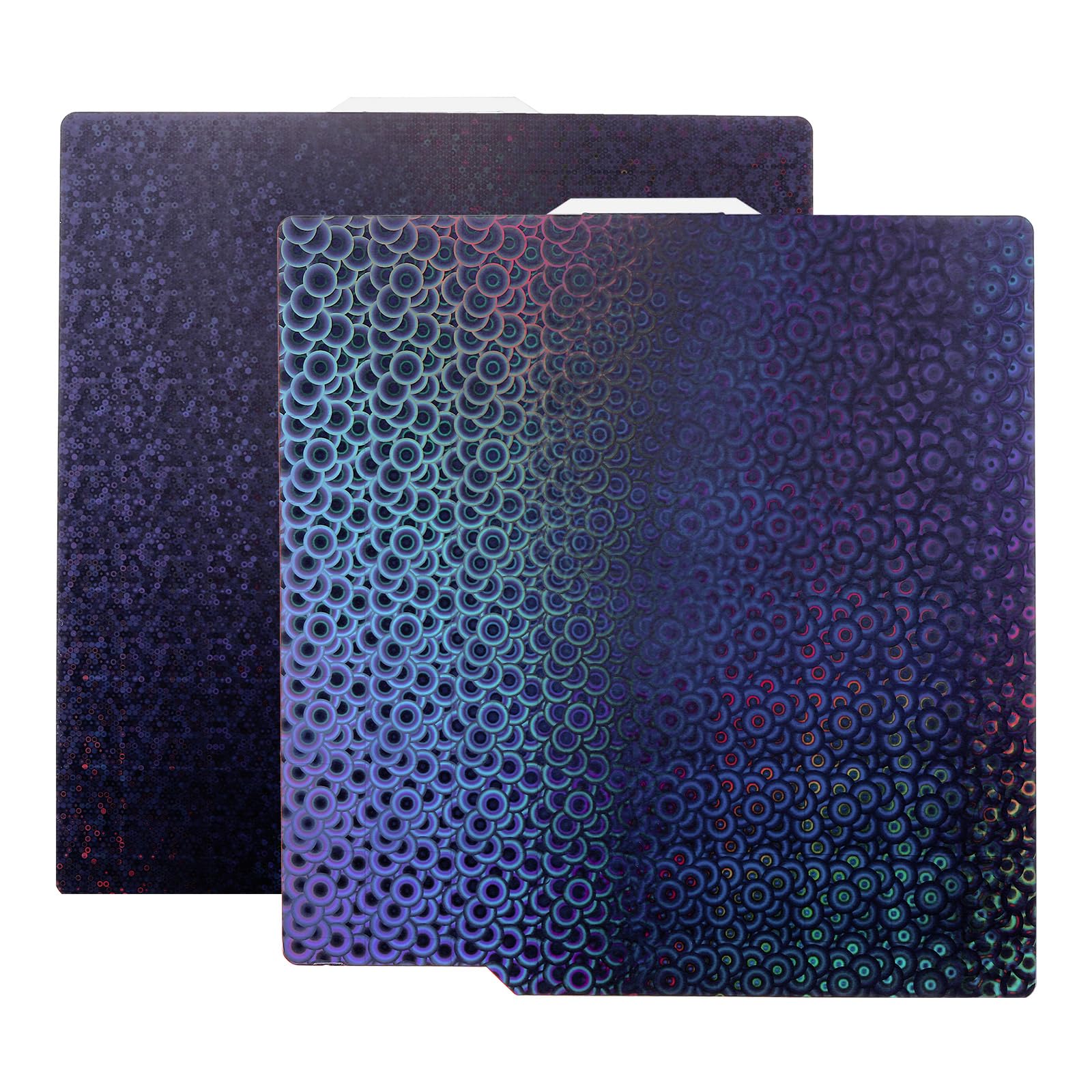 uxcell 3D Printer Build Plate Removable Platforms, Spring Steel Plate Flexible Sheet 257mm x 257mm,Rotary for Double-Sides