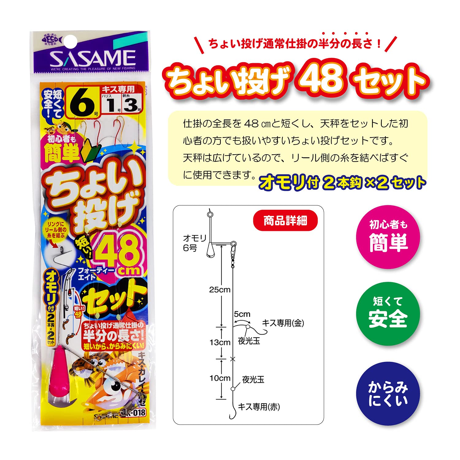 投げ釣り倶楽部 & NAKAMOTO SASAME 投げ釣り倶楽部 & NAKAMOTO SASAME