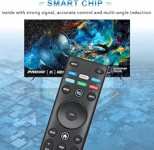 Miniatura 5 de Reemplazo remoto para TV inteligente Vizio XRT136 XRT140 XRT260 XRT270, control remoto universal para todos los televisores inteligentes Vizio