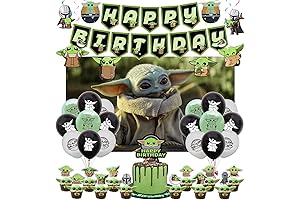 Baby Yoda Party Supplies for Boys and Girls