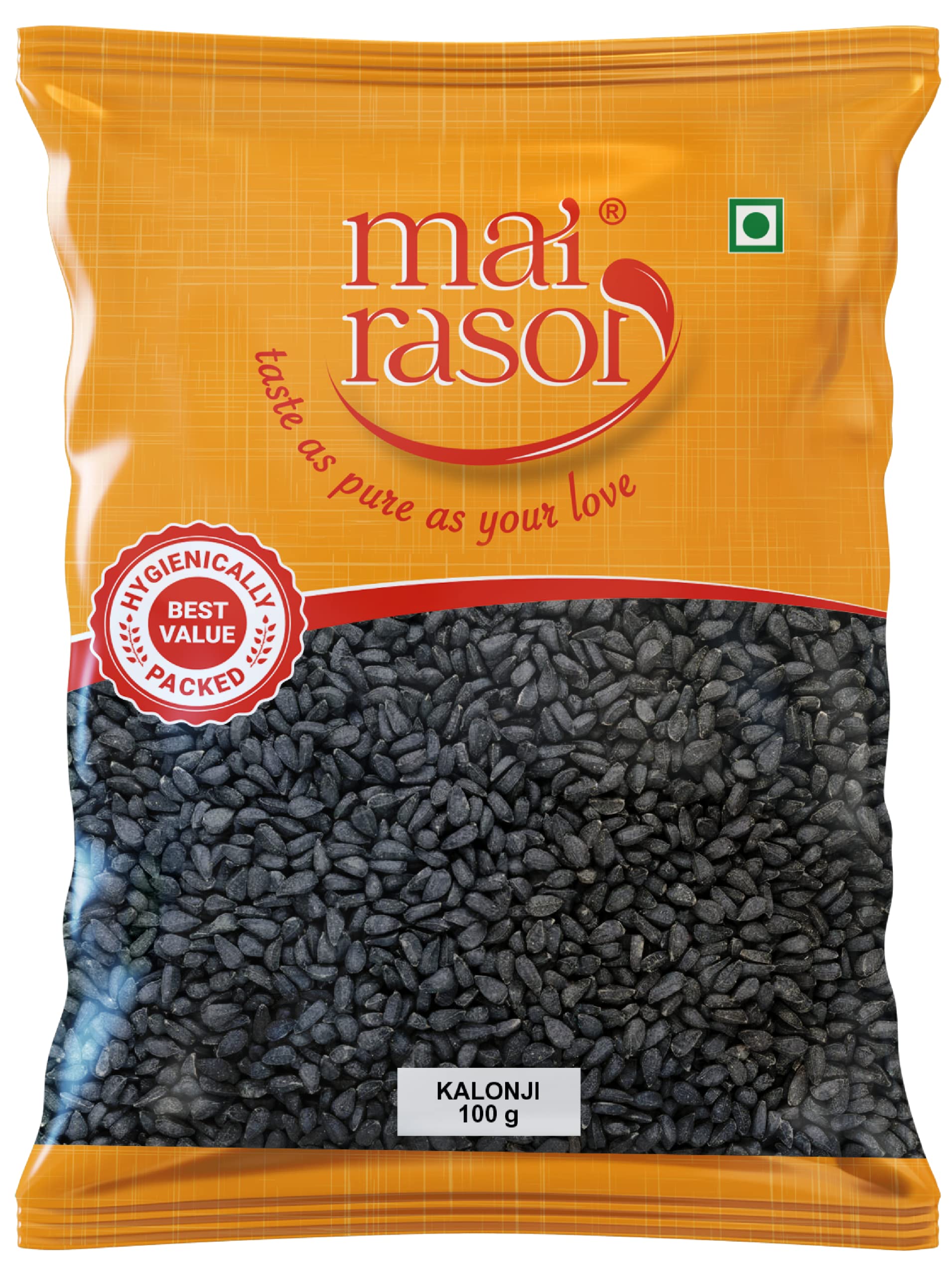 MAI RASOI Kalonji/Mangraila/Nigella/Kala Jeera/Black Cumin Seed - 100 Gram-image-37