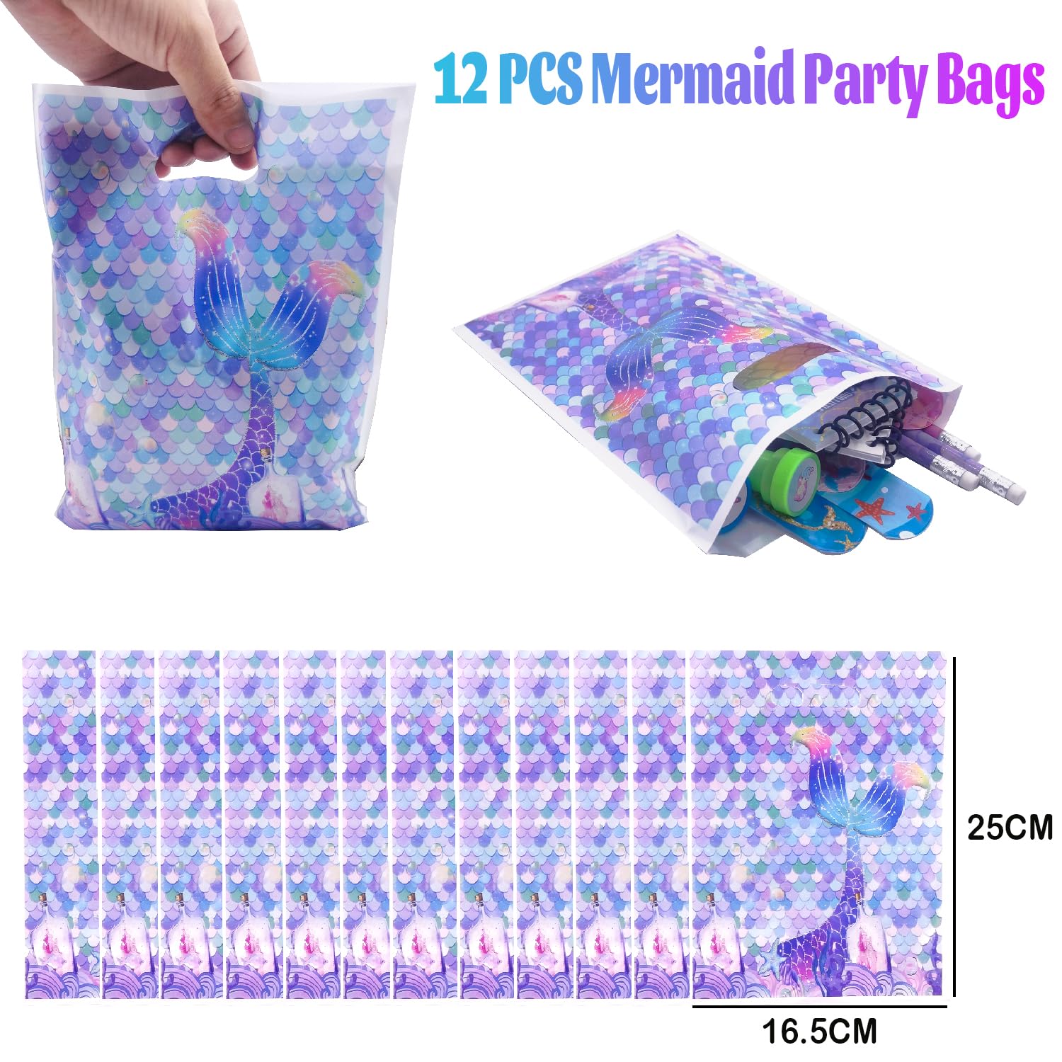 Stickers zeemeermin - Cadeautjes by Mily Stickers zeemeermin - Cadeautjes by Mily