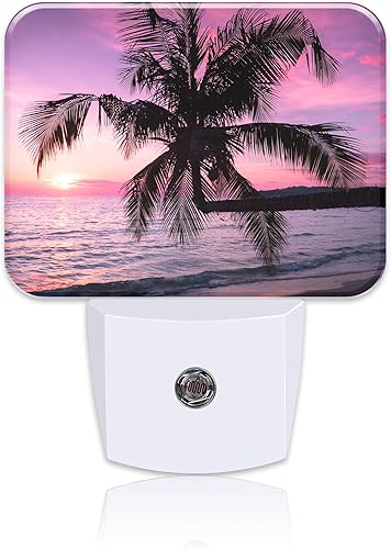 Miniatura 20 de Luz nocturna de sol en colores pastel estilo bohemio retro para enchufar a la pared con sensor de atardecer a amanecer para niños, niñas, niños,