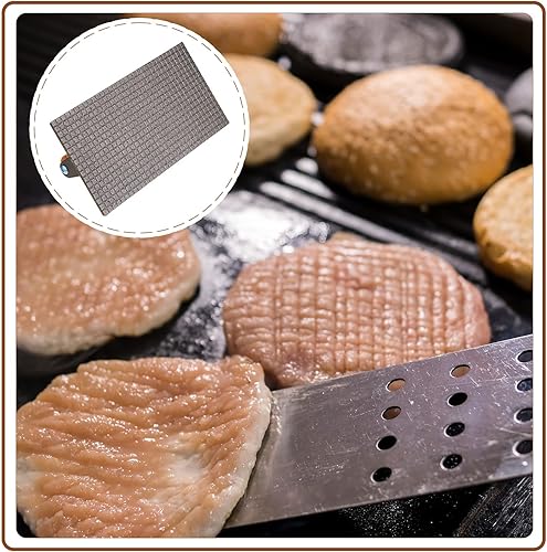 Miniatura 5 de Tessco Juego de 7 accesorios para parrilla, incluye 3 cúpula de fusión de quesos de 12.6 pulgadas, cubierta redonda para hilvanar, 3 piezas de