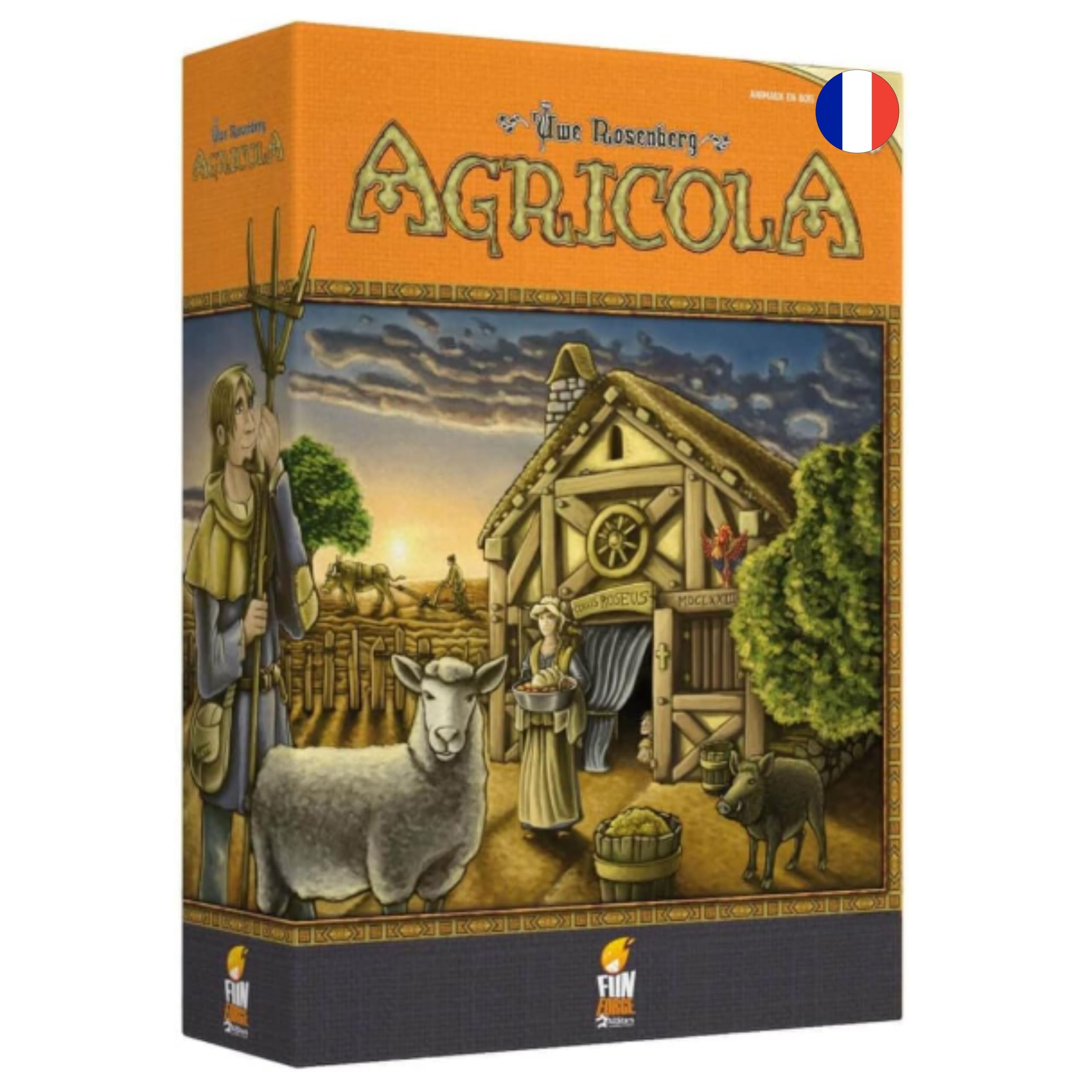 Asmodee - AGRICOLA - Jeu de Société et Stratégie Agricole - Dès 12 Ans