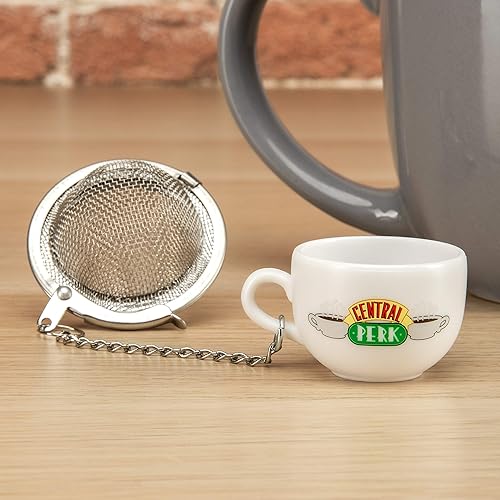 Miniatura 4 de Paladone Friends Central Perk Infusor de té y cadena de acero inoxidable