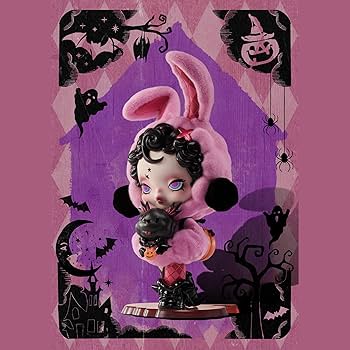 Amazon.com: POP MART SKULLPANDA Bunny or Doggy Figure, 4.7