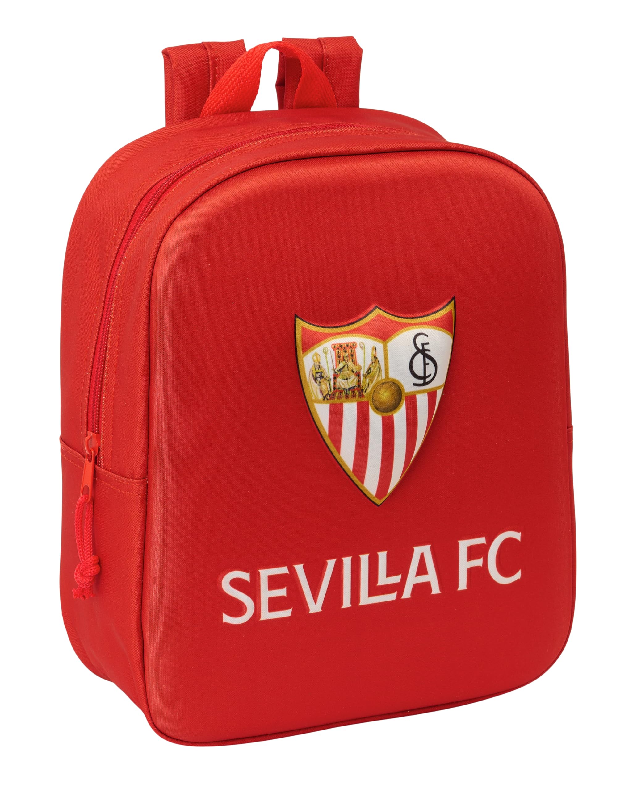 Safta SEVILLA FC 3D - Material Escolar, Ideal para Niños de Diferentes Edades, Cómoda y Versátil, Calidad y Resistencia