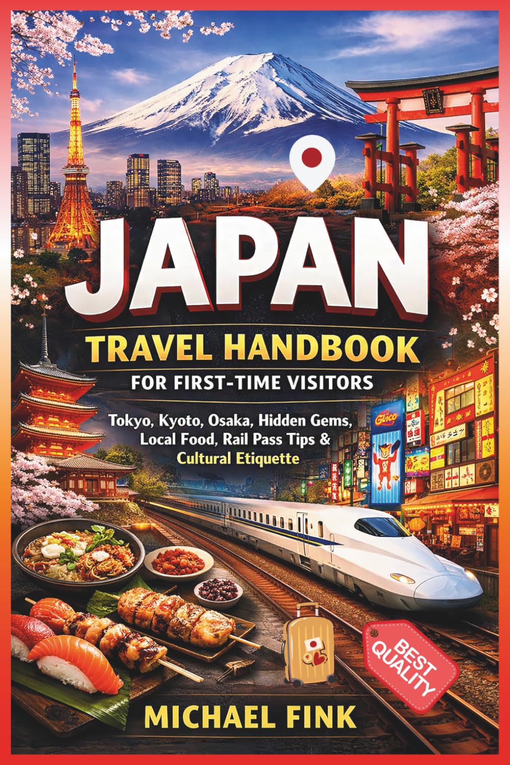 Japan Travel Handbook for First-Time Visitors: Tokyo, Kyoto, Osaka, Hidden Gems, Local Food, Rail Pass Tips, Cultural Etiquette, Best Day Trips, and Smart Planning Secrets for a Better Trip