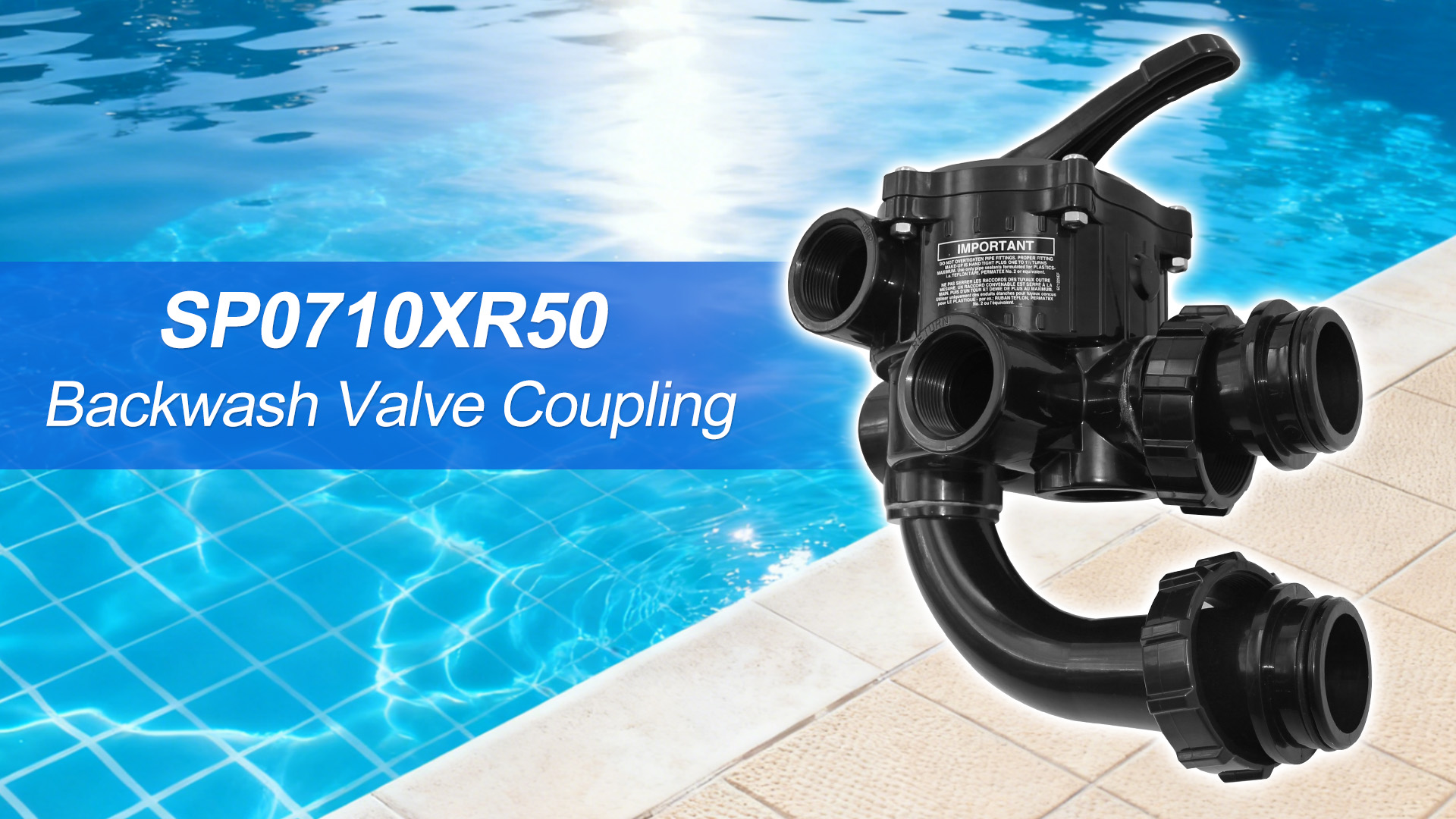 Amazon.com: SP0710XR50 Backwash Valve Coupling Compatible with
