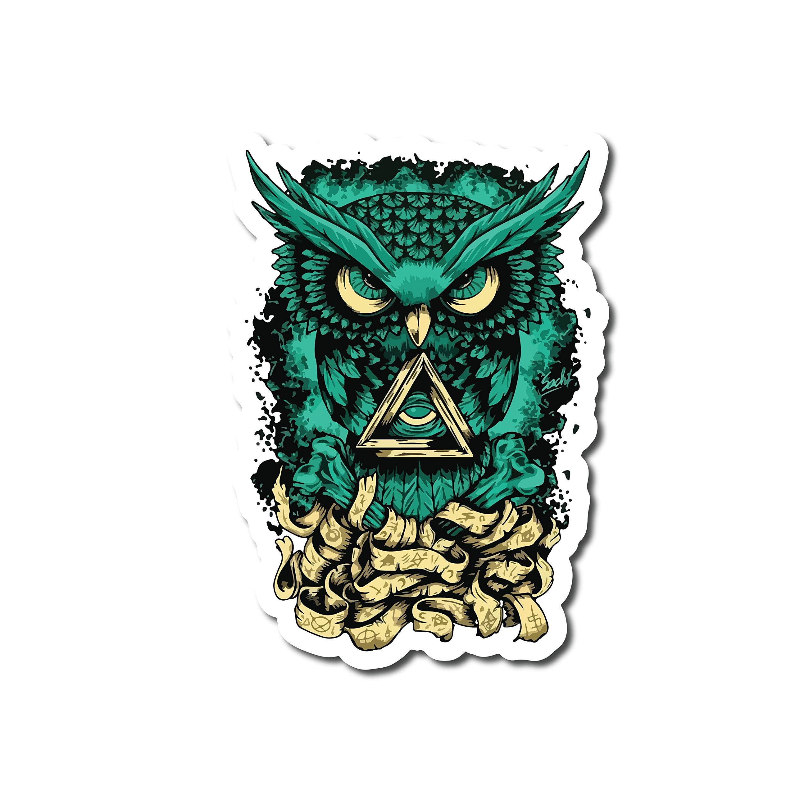 woopme® Owl Bird Stickers for Laptop Car Kids Printed Multicolor Sticker (Laptop 10 cms) (B0C4P4KHWZ) Amazon Price History, Amazon Price Tracker