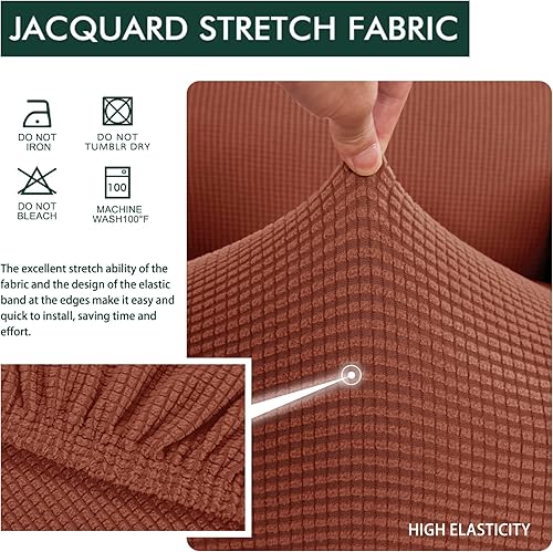 Vista 38 de Hokway Funda elástica protectora deslizante para cojines/sofá Negro