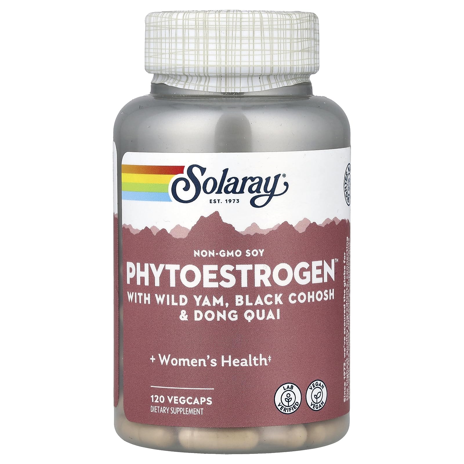 Solaray Phytoestrogen Supplement, 120 Count
