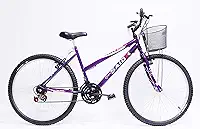 Bicicleta Aro 26 Feminina De Passeio 18 Marchas Saidx