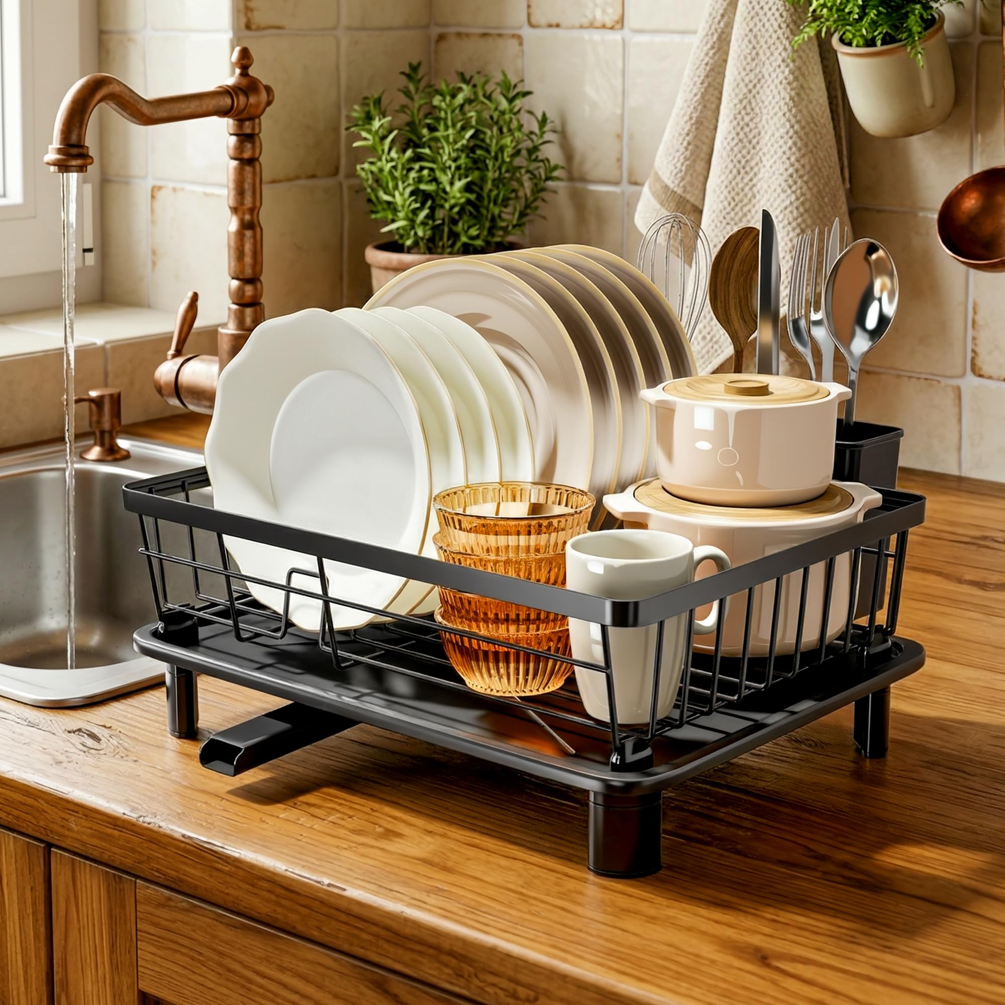 Save 57% Off MOUKABAL Dish Drying Rack with Code - Image 1
