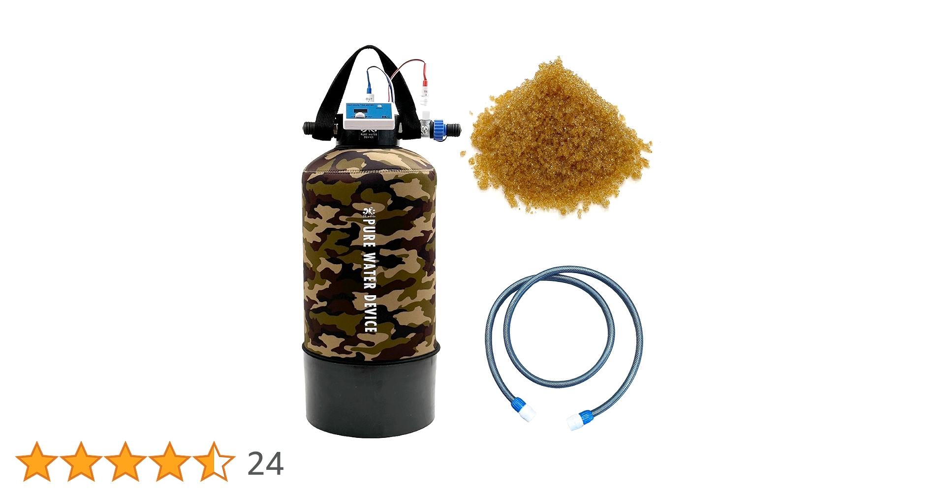 Amazon | DK-works 洗車用純水器 IN/OUT TDSメーター付 DK PURE