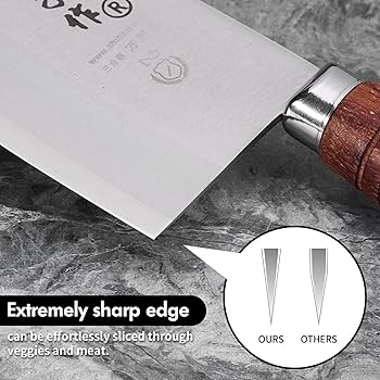 Amazon.com: SHI BA ZI ZUO Chef Knife Chinese Vegetable