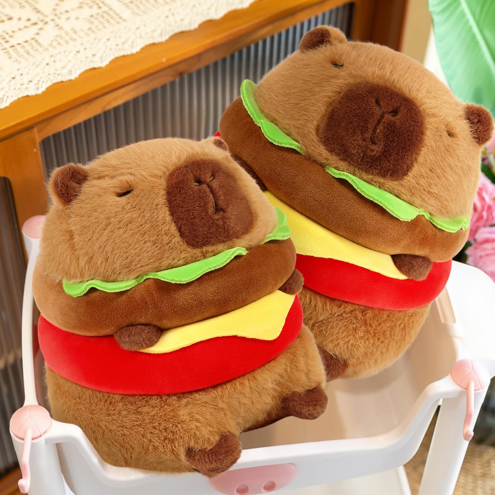 Capybara - Peluche de Hamburguesa – EZ Pop Store Capybara - Peluche de Hamburguesa – EZ Pop Store