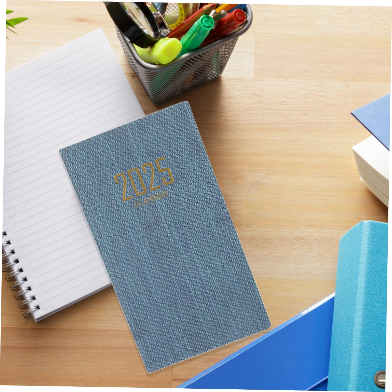 3pezzi Agenda Notepad Portatile Per Lavoro Pianificatore Giornaliero Sintetica Design Alla Moda Per Ufficio e Viaggi