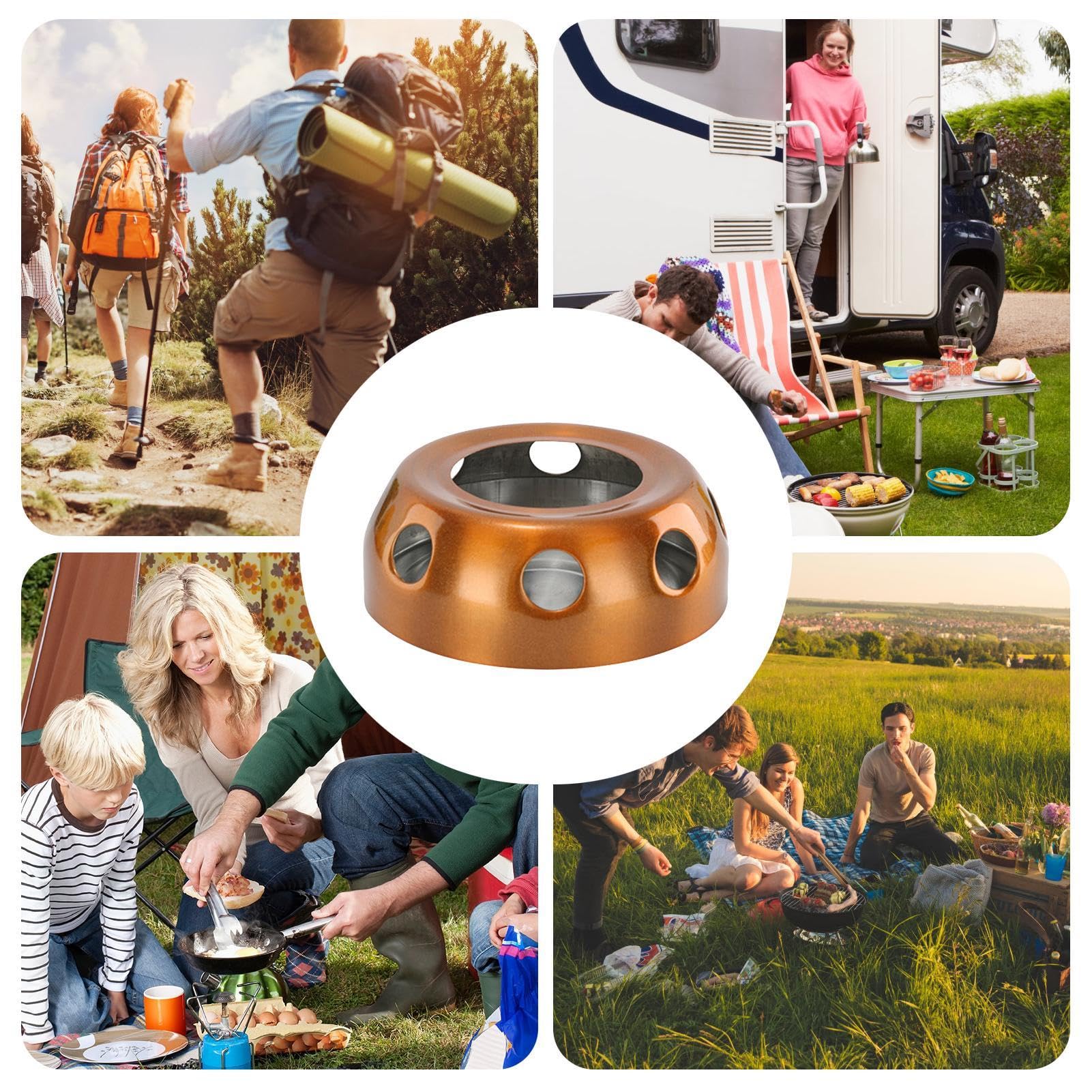 Accessoires Pour Fondue Mini Réchaud à Alcool Portable En Acier Inoxydable Avec Poignée Et Couvercle Pour Camping En Plein Air Rechaud Alcool