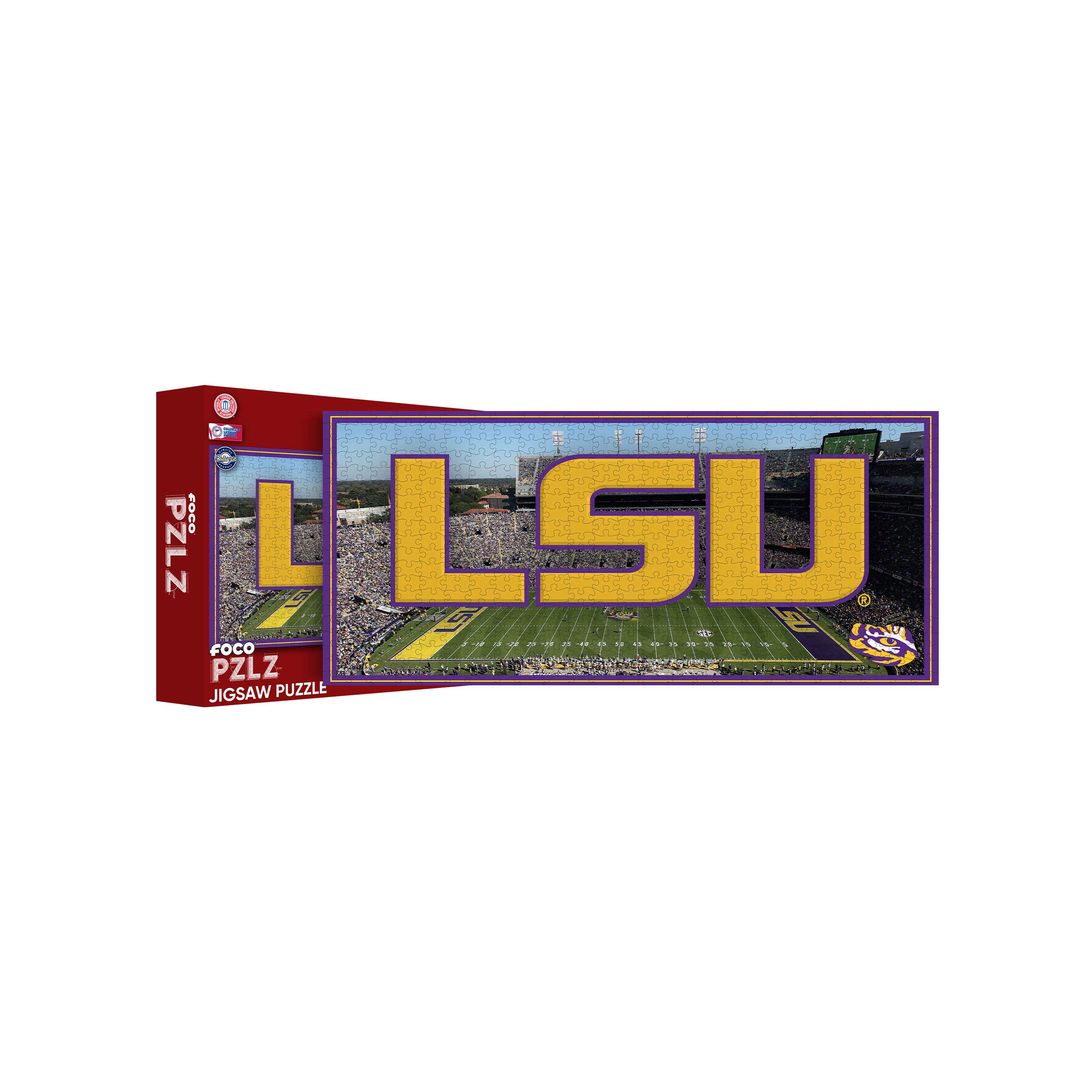foco NCAA 500 Piece Stadiumscape Jigsaw Puzzle PZLZ - Tiger Stadium