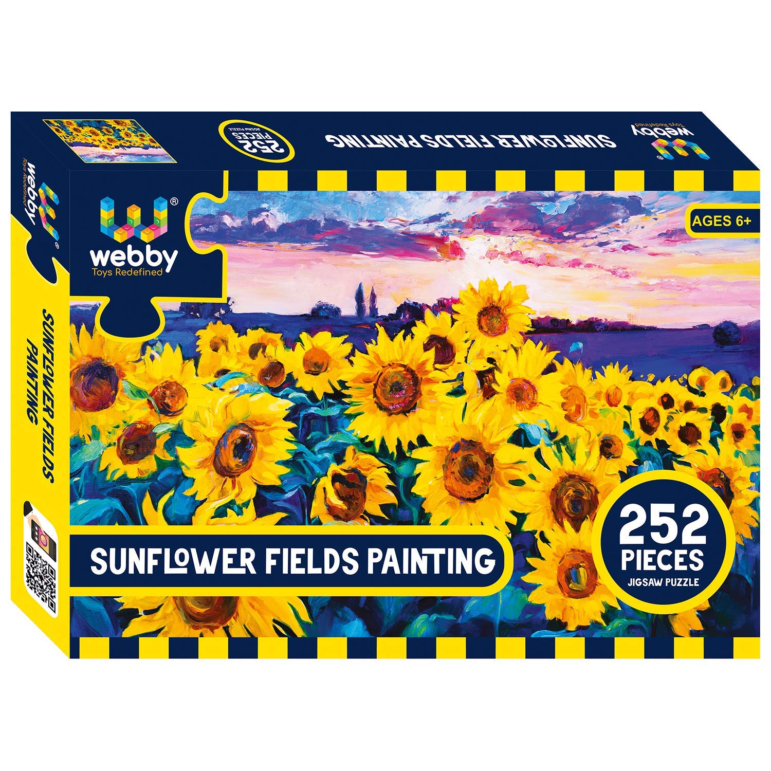 See full amazon price history chart for Webby Sunflower Fields Painting Jigsaw Puzzle, 252 Pieces - Kids Webby Sunflower Fields Painting Jigsaw Puzzle, 252 Pieces - Kids (B08DD8M1TK) Amazon Price History, Amazon Price Tracker