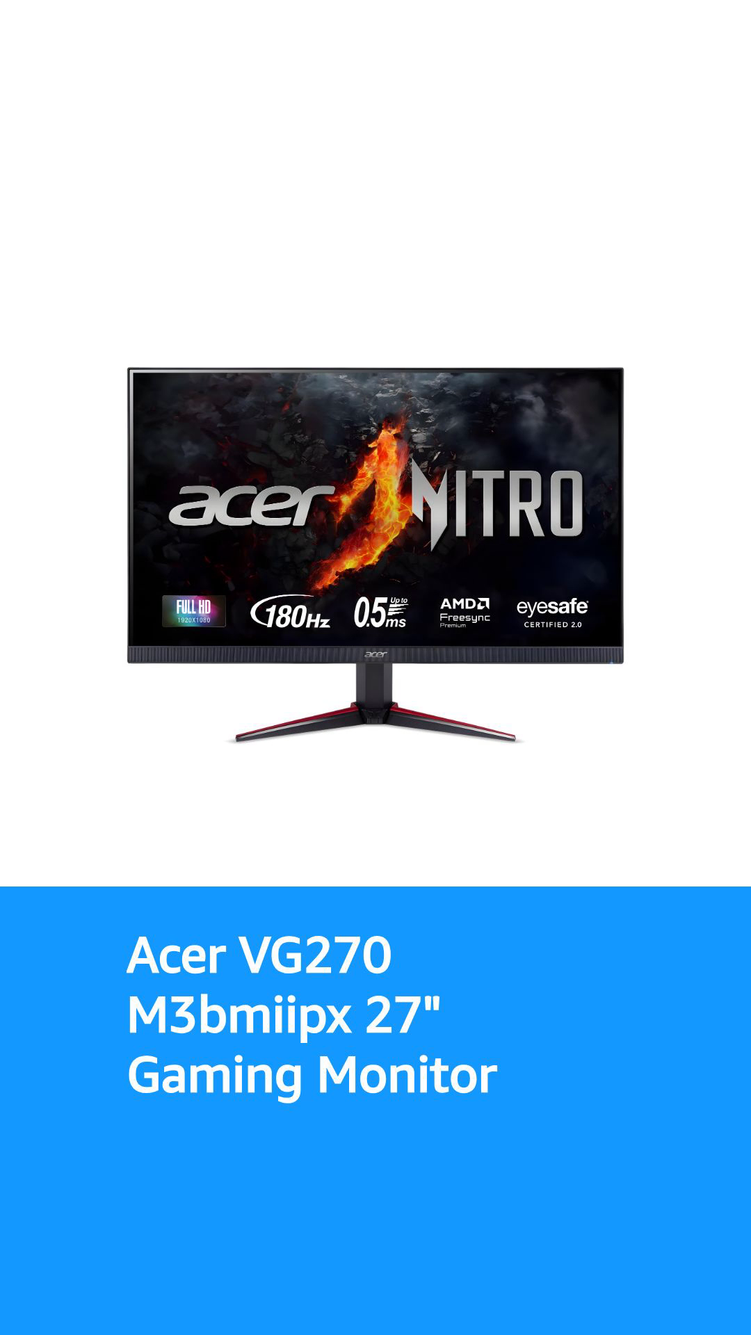 美品　ACER　 VG270　M3bmiipx　ゲーミング　12b08 Acer VG270 M3bmiipx 27
