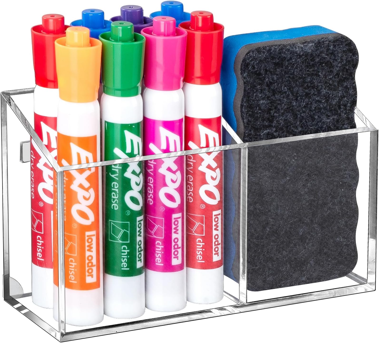 Dry Erase Marker Holder Clear Acrylic