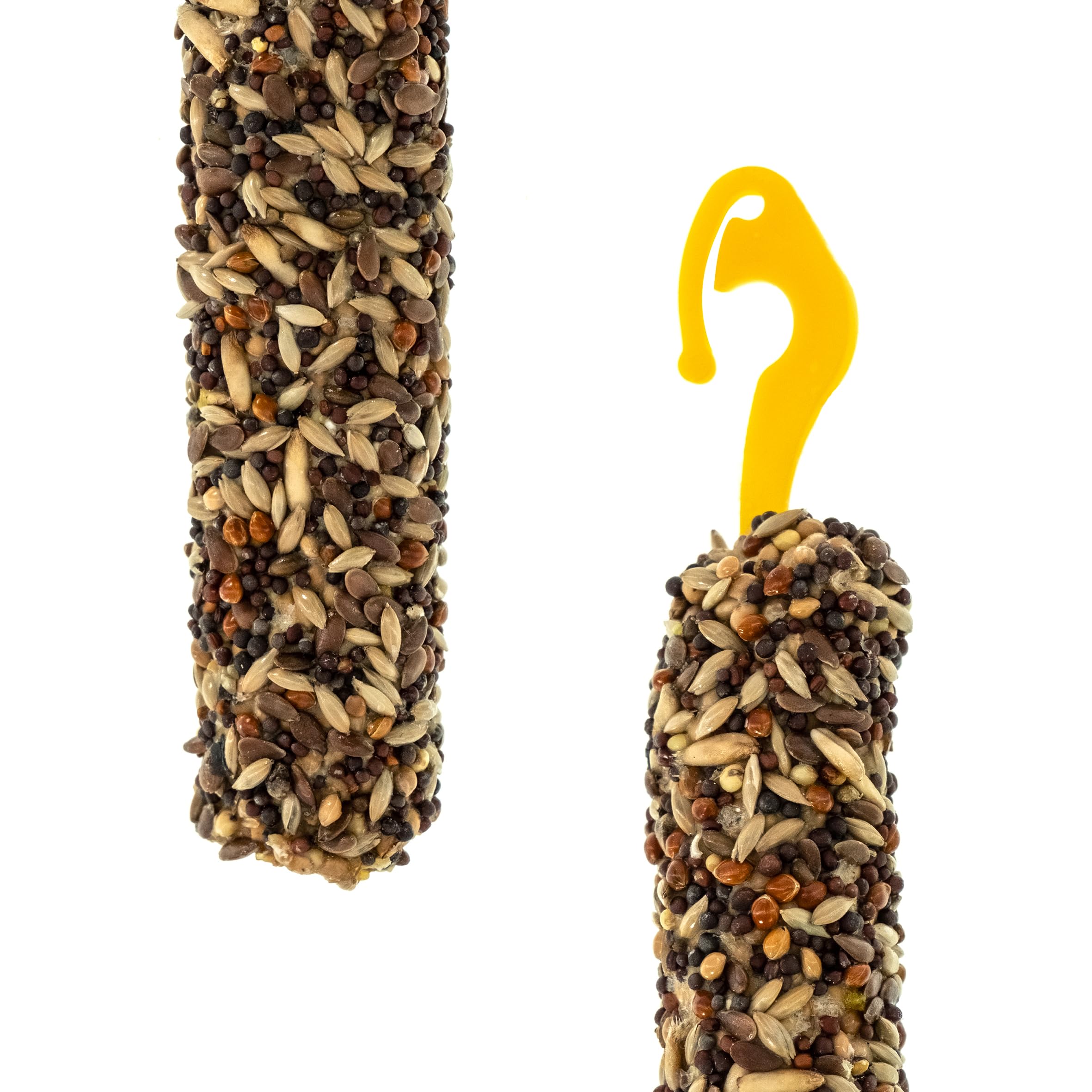 Best Friend - Snacks Naturales cocidos al Horno para Canarios Sabrosos palitos para pájaros, Ricos en vitaminas con Madera de Abedul para Dientes sanos | Miel, 5 Pack x 85g