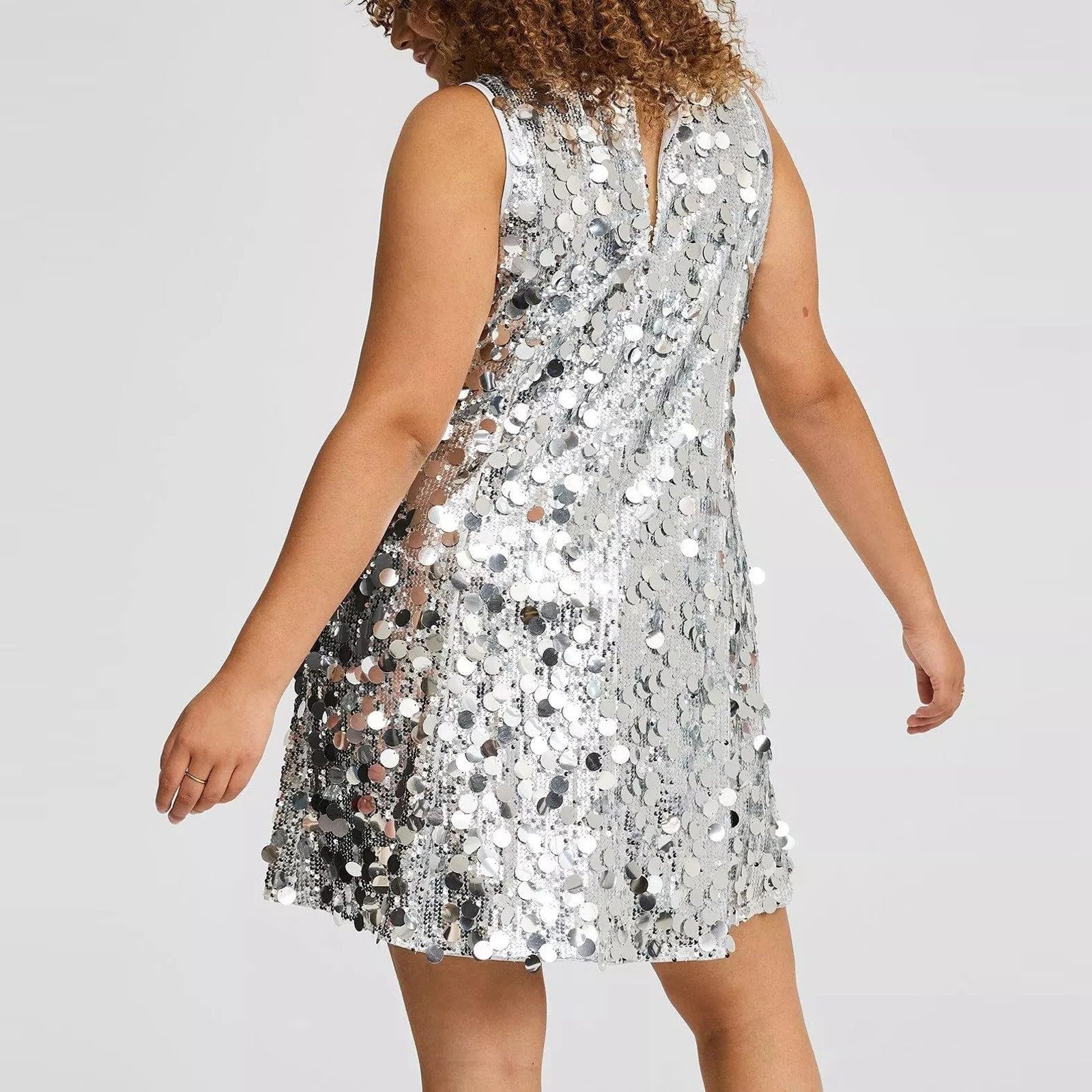 Pantalones de chándal para mujer, pantalones deportivos de lentejuelas, banquete de fiesta, baile, vestido sin tirantes, falda de cadera