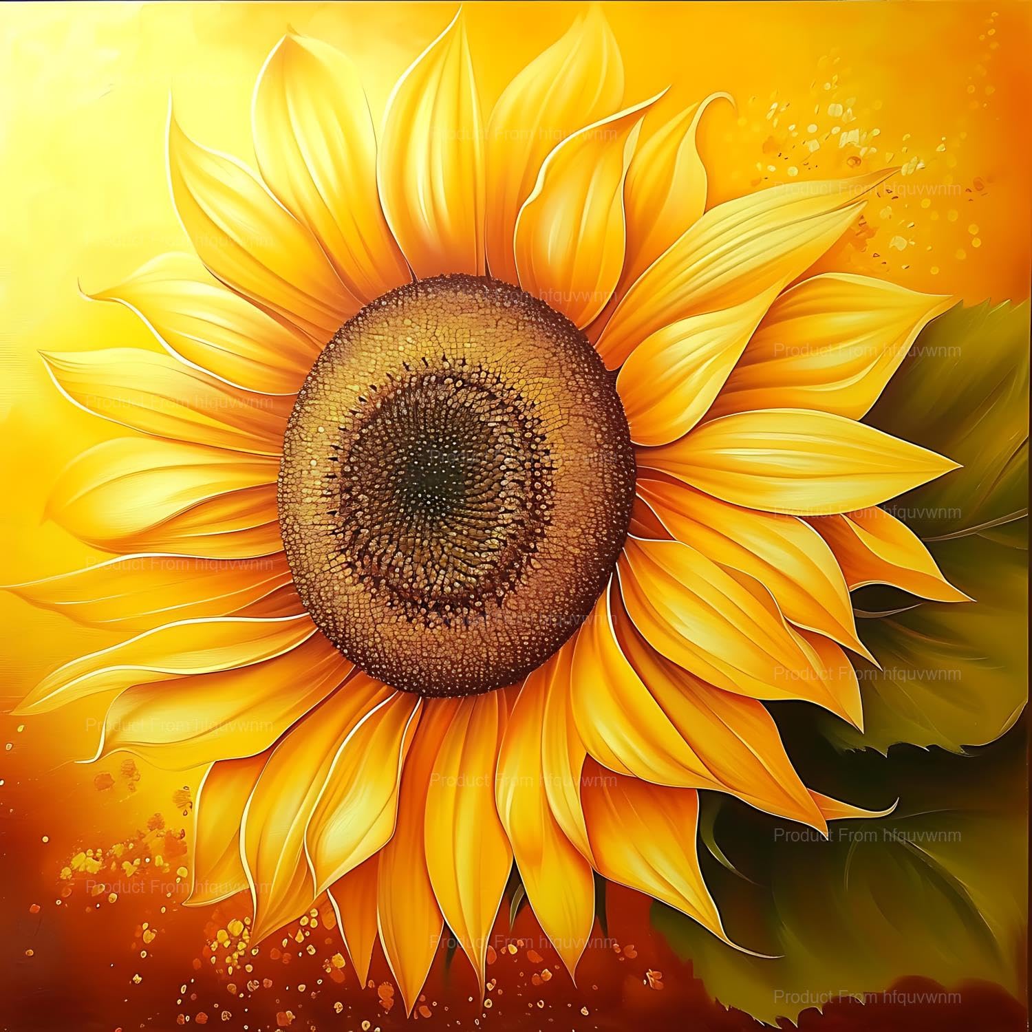 Amazon.com: hfquvwnm Colorful Sunflower Large 5D Diamond
