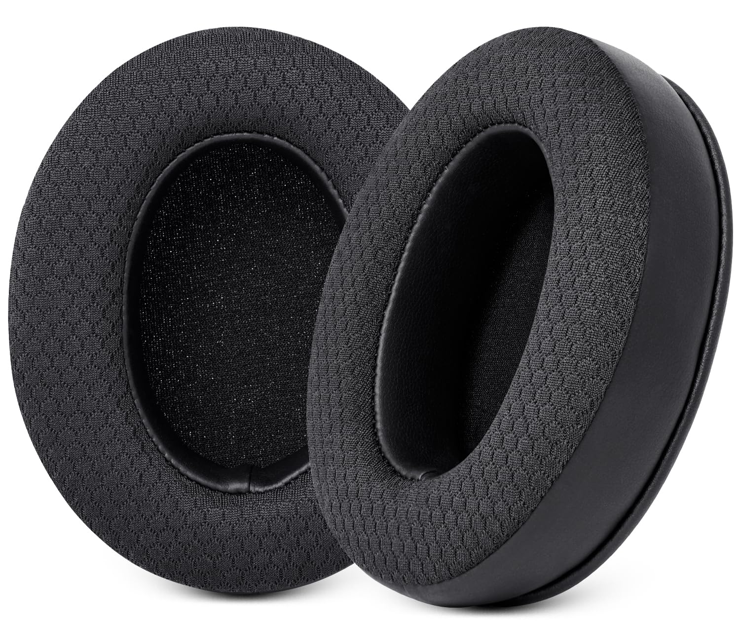 G GVOEARS Replacement Ear Pads for Sennheiser HD280/HD280-13/HD280-Pro/HD281/HMD280/HMD280 Pro/HMD280-13/HMD281/HMD281 Pro Headphones, Earpads Cushions with Upgrade Memory Foam - Black Leather+Mesh