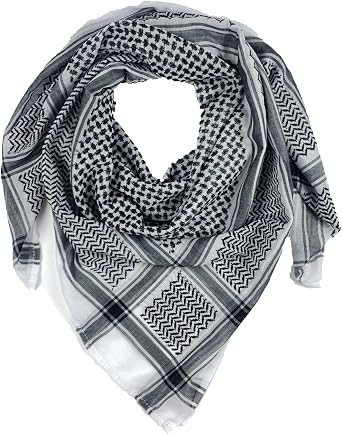 Palestine Scarf, Keffiyeh, High Headscarf, Keffiyeh Neck Head Scarf Wrap for Men Women