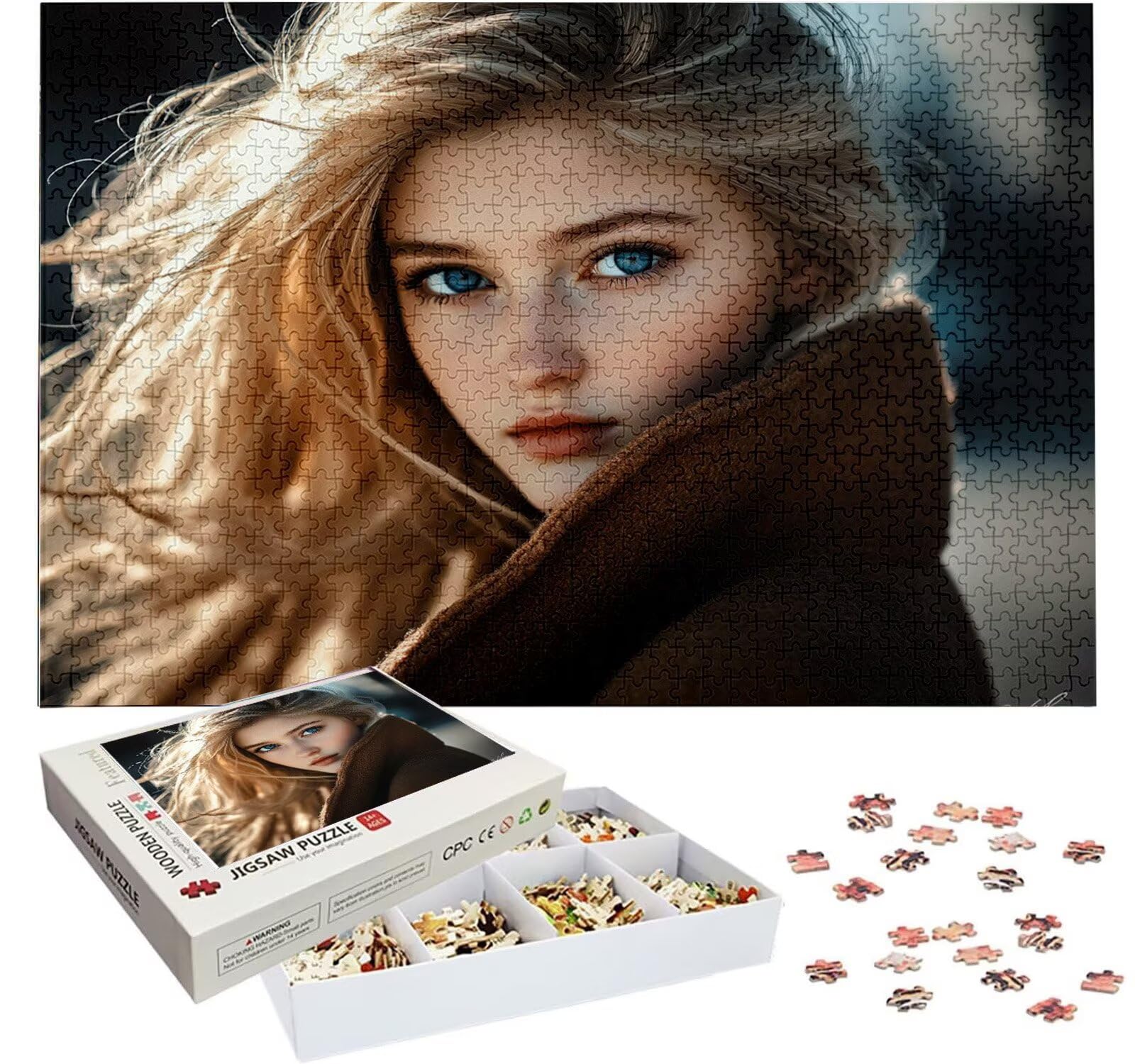 Puzzle Personalizado con Foto Personalizado con Foto Rompecabezas Personalizada con Imagen HD, Texto o Nombre Navidad Halloween Día del Niño Juegos de Inteligencia Regalos para Niños Amigos h-2020