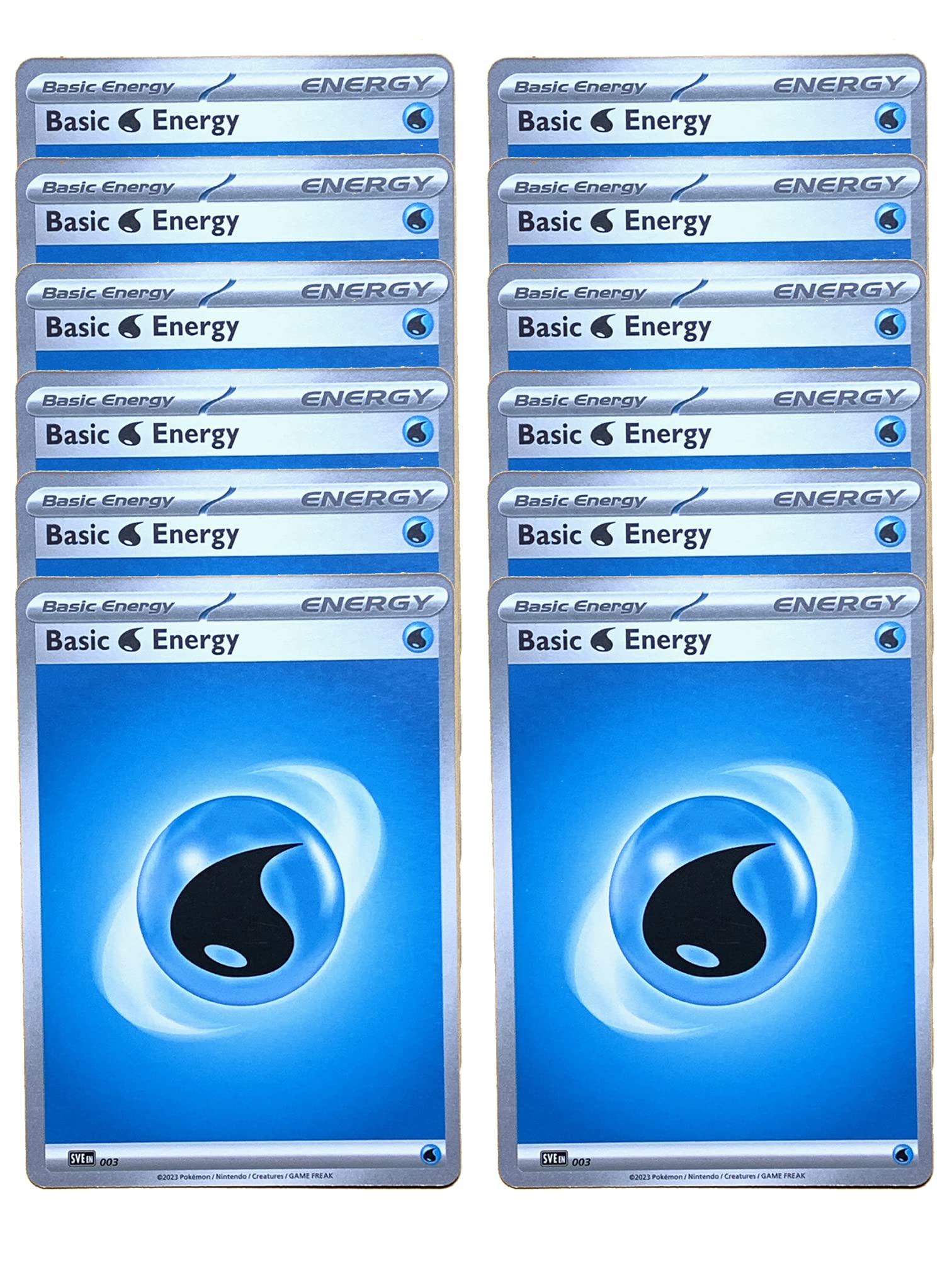Amazon.com: Pokemon Basic Water Energy Lot - Scarlet & Violet