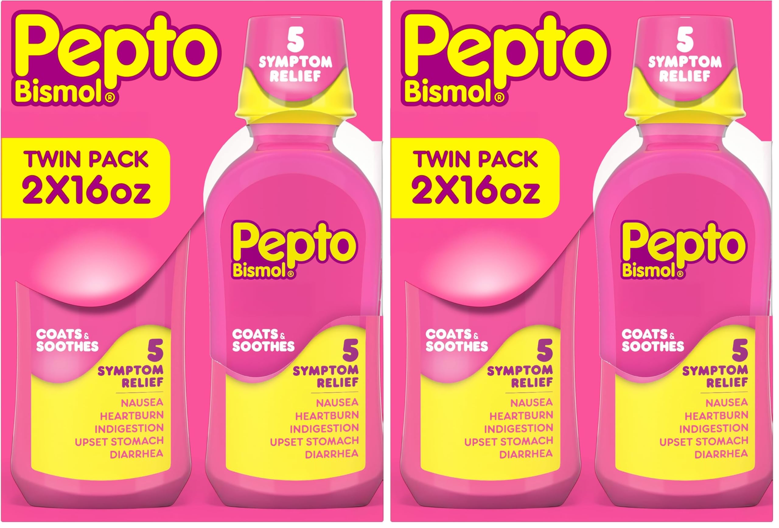 Pepto Bismol 16 oz 4-Pack