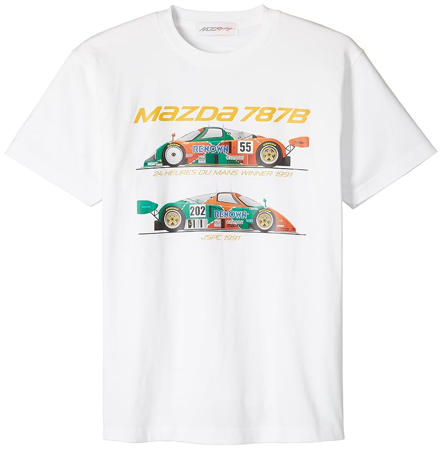 ましろ Amazon.co.jp: MZRacing Mazda 787B Illustration T-Shirt 2