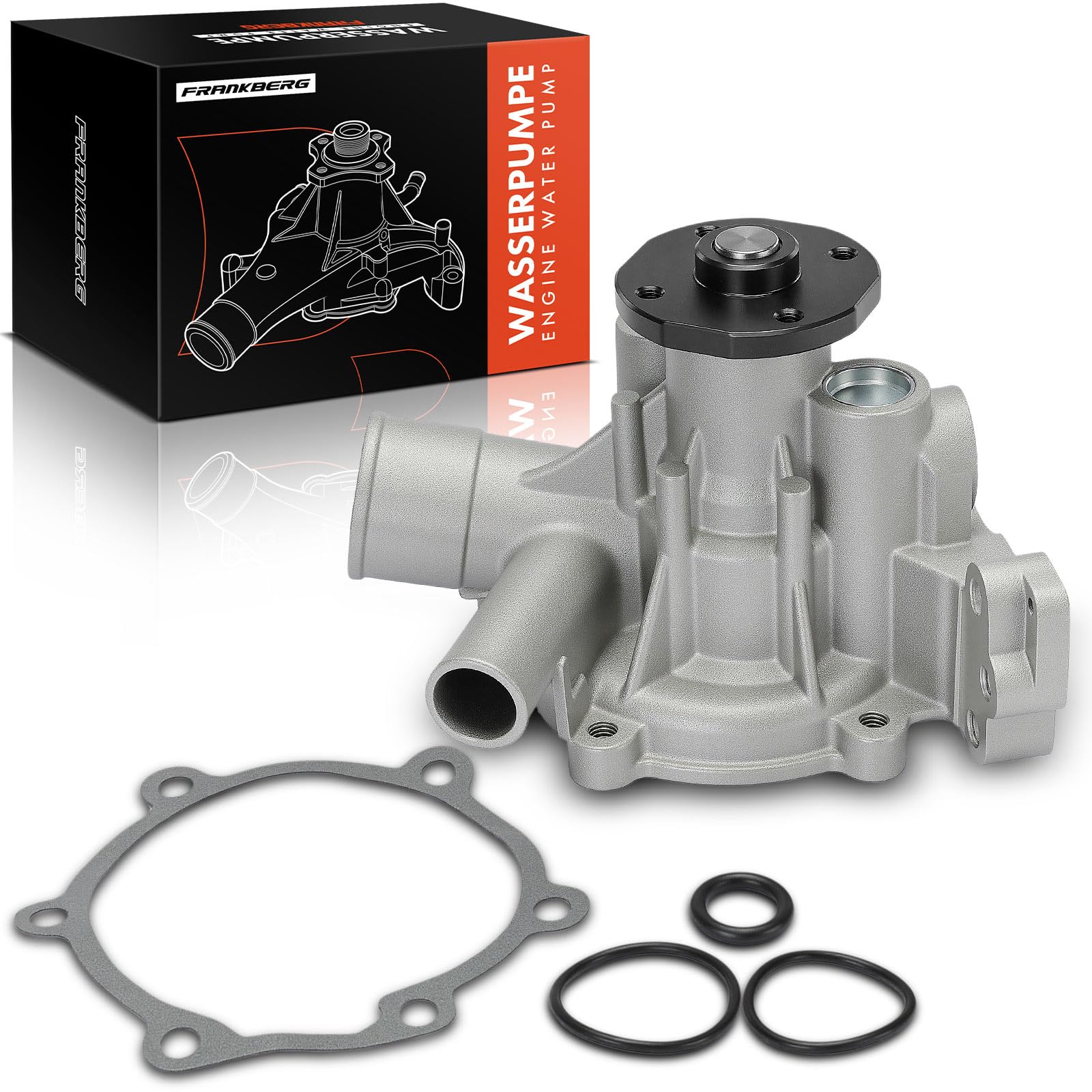 Frankberg Bomba de agua bomba de refrigerante 9321688 | Compatible con: 9E3, Vagón 9-5 YS3E, Hatchback 9000, 900 II Coupé, 900 II Cabriolet, 900 II, 9-5 YS3E