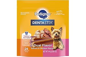 PEDIGREE DENTASTIX Dual Flavor Small Dog Dental Treats: The Perfect Dog Clearance...